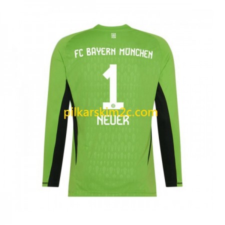 Koszulka FC Bayern Monachium Manuel Neuer 1 Bramkarskie Precz 2023/24 Koszulki Piłkarskie(L/S)